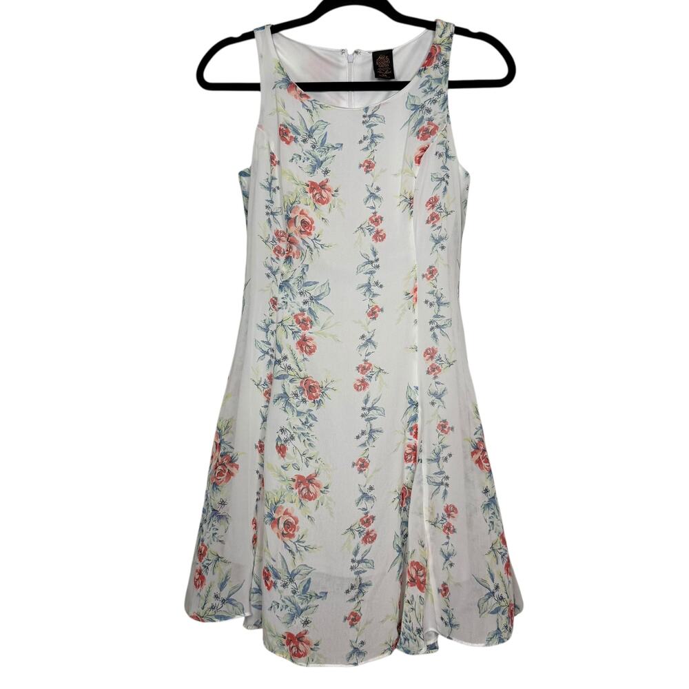 Disney‎ Alice Through the Looking Glass Designer Collection floral dress XS